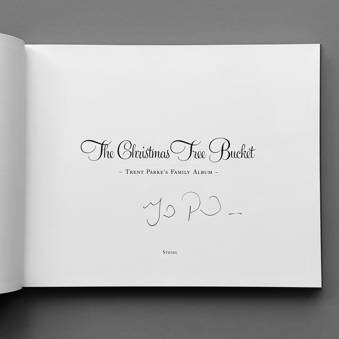 Trent Parke - The Christmas Tree Bucket (signed)